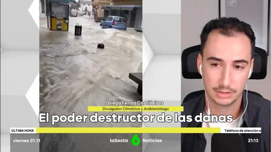 Un divulgador climático, sobre la DANA: "Esto pone de manifiesto los nulos planes de prevención ante cualquier fenómeno meteorológico extremo" Un divulgador climático, sobre la DANA: "Esto pone de manifiesto los nulos planes de prevención ante cualquier fenómeno meteorológico extremo"