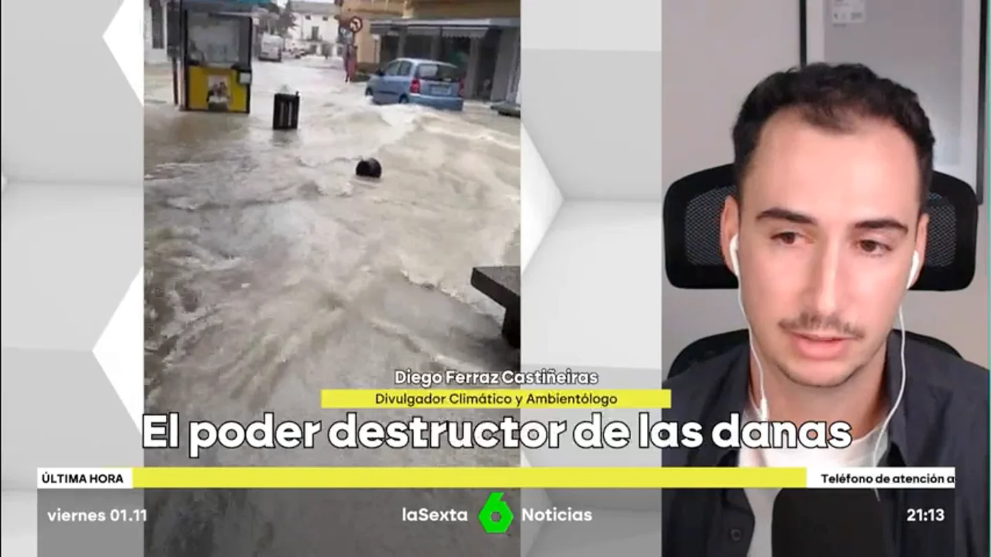 Un divulgador climático, sobre la DANA: "Esto pone de manifiesto los nulos planes de prevención ante cualquier fenómeno meteorológico extremo" Un divulgador climático, sobre la DANA: "Esto pone de manifiesto los nulos planes de prevención ante cualquier fenómeno meteorológico extremo"