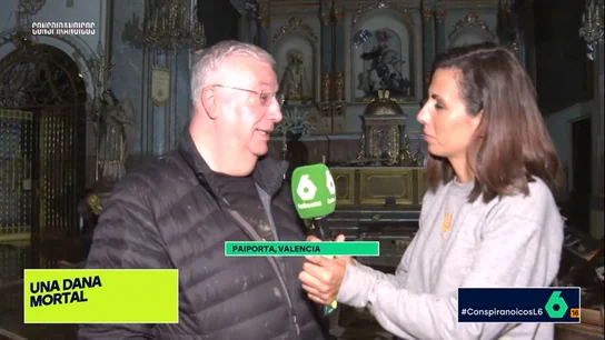 El párroco de Paiporta lamenta la "herida social" que causa la DANA: "Hará falta mucho tiempo para recuperarnos" El párroco de Paiporta lamenta la "herida social" que causa la DANA: "Hará falta mucho tiempo para recuperarnos"