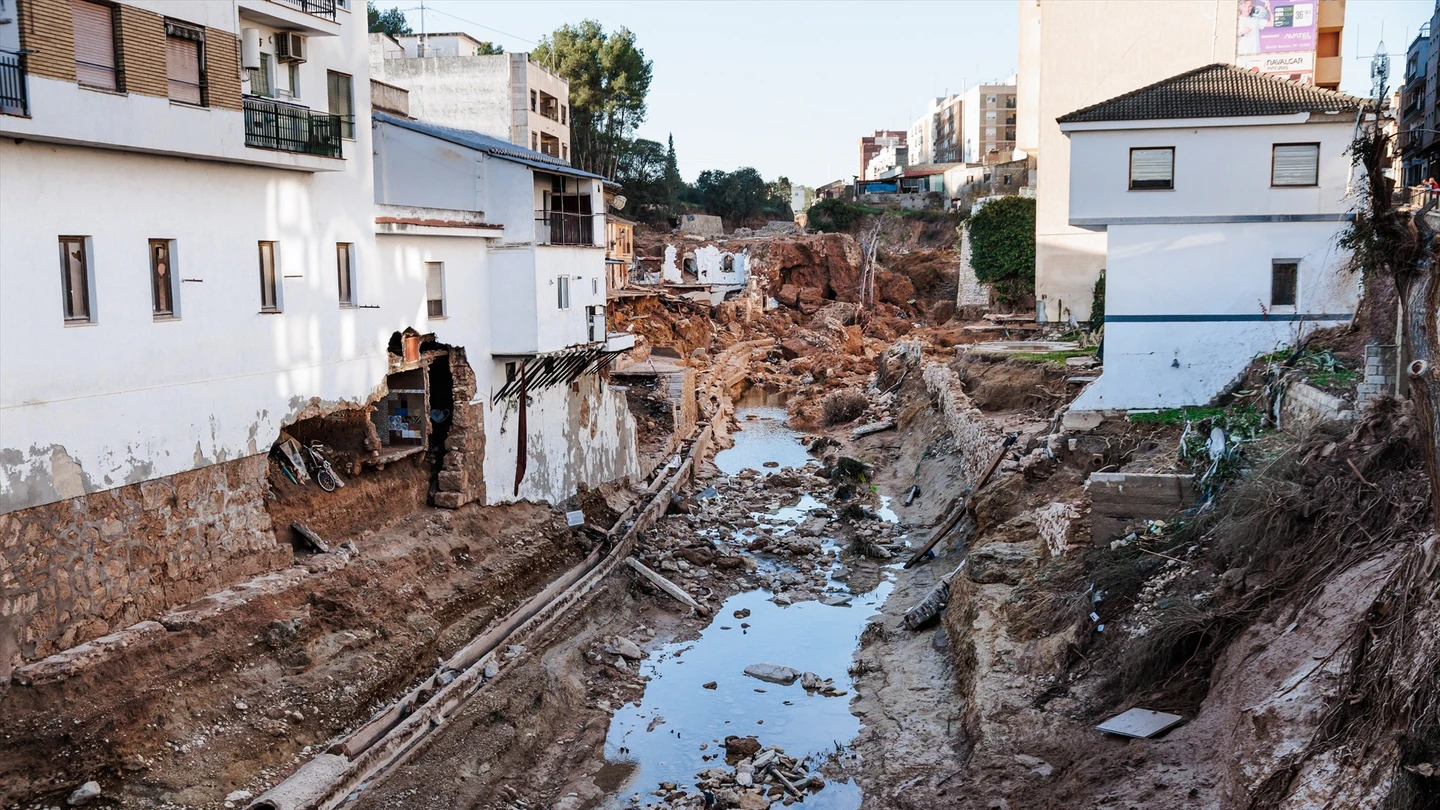 Una zona afectada por la DANA, a 2 de noviembre de 2024, en Chiva, Valencia, Comunidad Valenciana (España). Una zona afectada por la DANA, a 2 de noviembre de 2024, en Chiva, Valencia, Comunidad Valenciana (España).