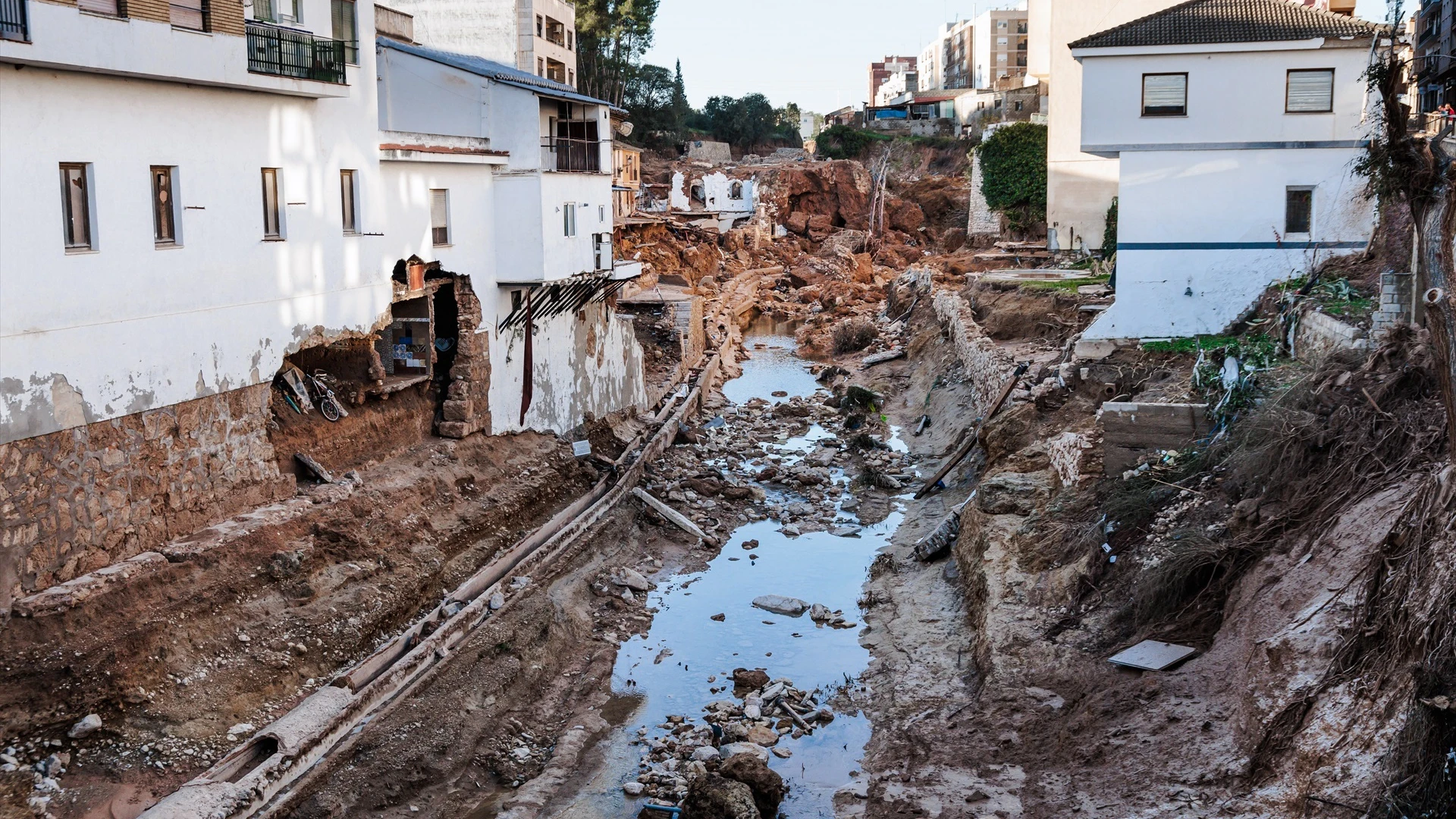 Una zona afectada por la DANA, a 2 de noviembre de 2024, en Chiva, Valencia, Comunidad Valenciana (España). 