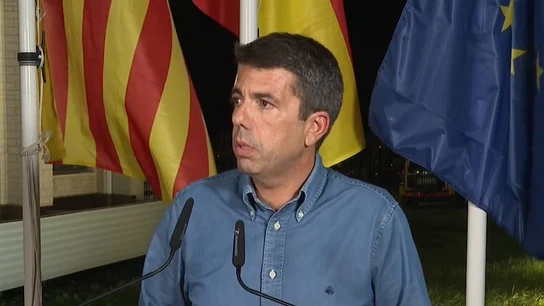 Carlos Mazón en rueda de prensa Carlos Mazón en rueda de prensa