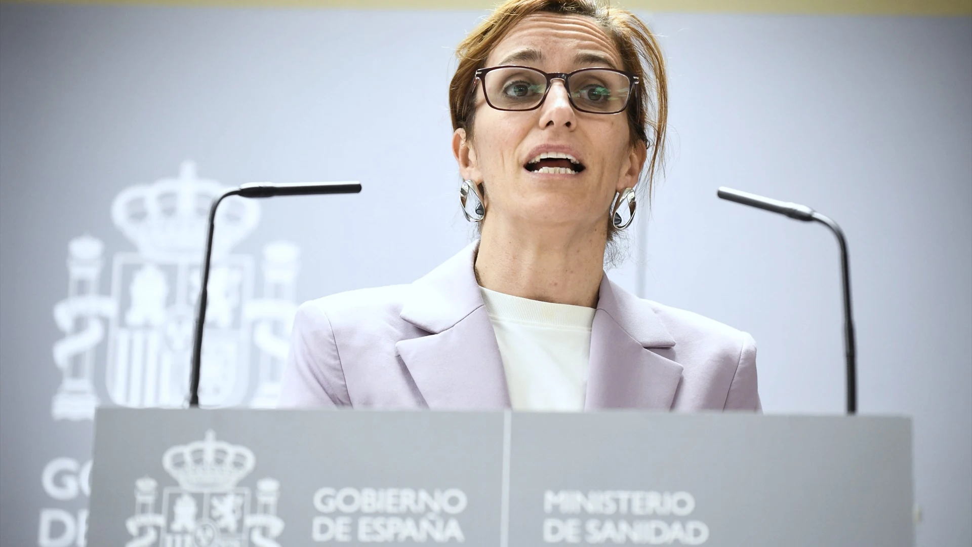 Mónica García, ministra de Sanidad