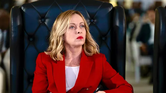 La primera ministra italiana, Giorgia Meloni La primera ministra italiana, Giorgia Meloni