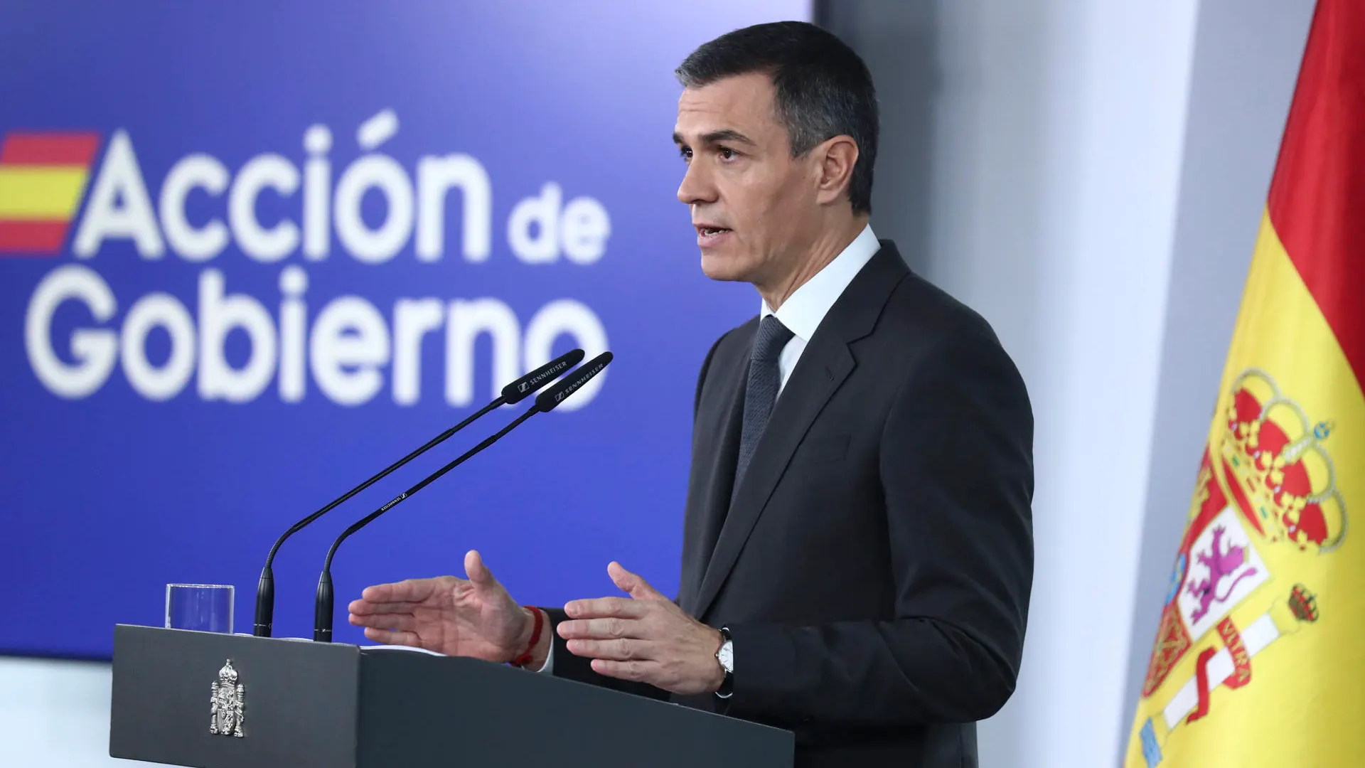 Pedro Sánchez, presidente del Gobierno