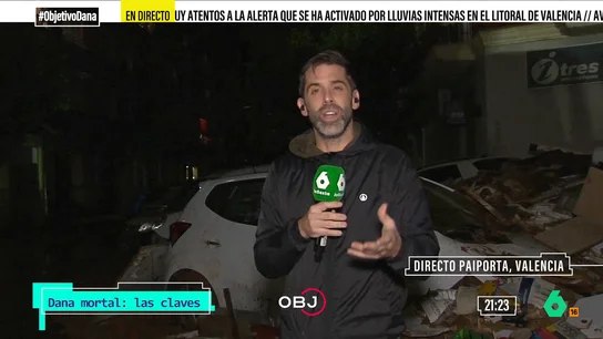 José Yélamo, en Paiporta José Yélamo, en Paiporta