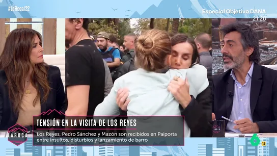 Nuria Roca, sobre la crispación de los afectados con Pedro Sánchez y los Reyes: "Se entiende la indignación, pero no la reacción" Nuria Roca, sobre la crispación de los afectados con Pedro Sánchez y los Reyes: "Se entiende la indignación, pero no la reacción"