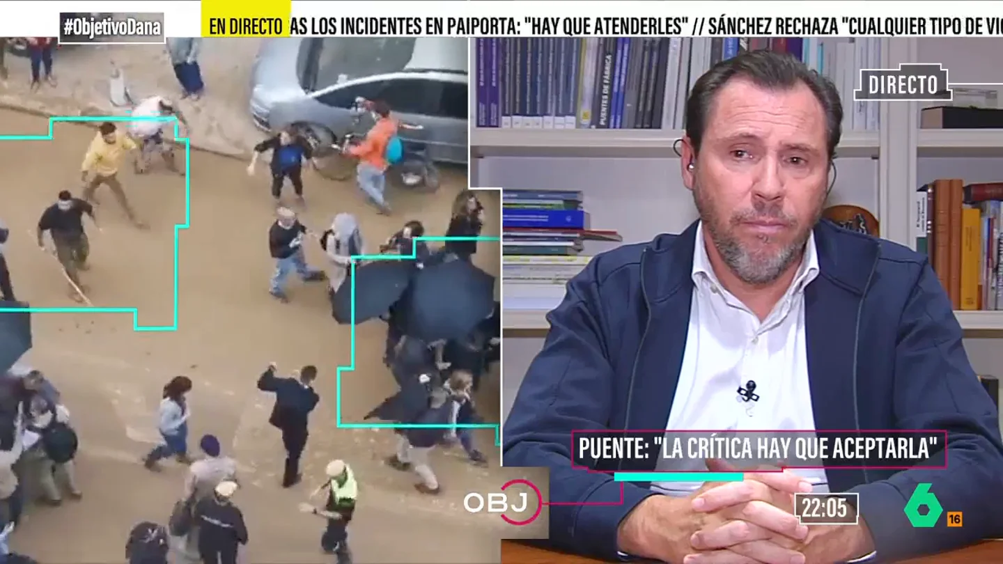 Óscar Puente, en El Objetivo Óscar Puente, en El Objetivo