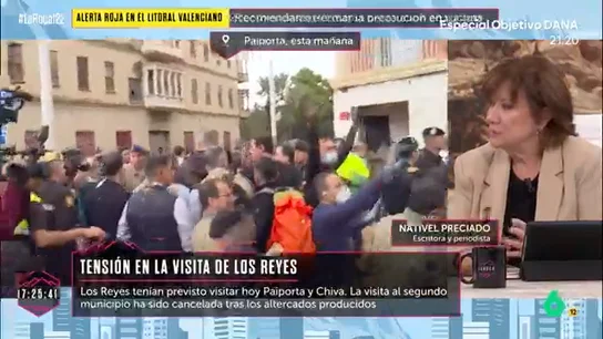 Nativel Preciado, sobre la visita de las autoridades a Paiporta Nativel Preciado, sobre la visita de las autoridades a Paiporta