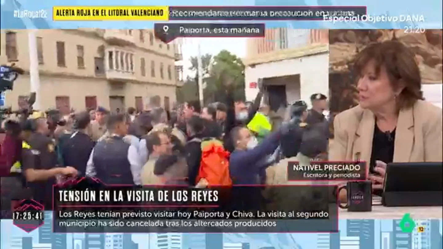 Nativel Preciado, sobre la visita de las autoridades a Paiporta Nativel Preciado, sobre la visita de las autoridades a Paiporta