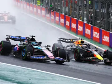 Los Alpine compartieron el protagonismo con Max Verstappen Los Alpine compartieron el protagonismo con Max Verstappen