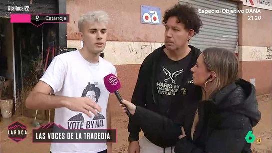 Un hombre que salvó su vida in extremis: "La corriente nos arrastraba, pero fuimos capaces de subirnos a un balcón" Un hombre que salvó su vida in extremis: "La corriente nos arrastraba, pero fuimos capaces de subirnos a un balcón"