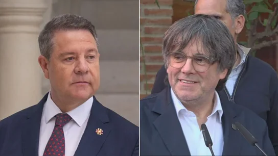 García Page y Puigdemont García Page y Puigdemont