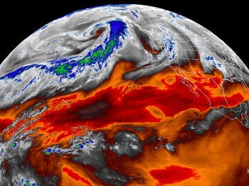 Uno de los cinco ríos atmosféricos del planeta retratado por satélites