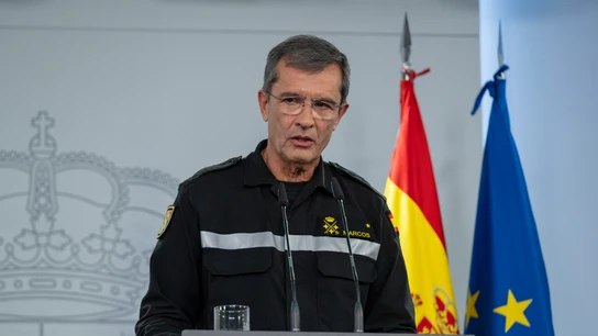 El general jefe de la UME, Javier Marcos El general jefe de la UME, Javier Marcos