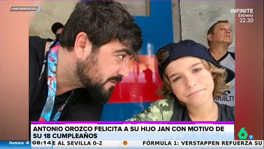 El emotivo audio de la hija de 2 años de Antonio Orozco a su hermano por su cumpleaños: "Vamos a estar siempre juntos" El emotivo audio de la hija de 2 años de Antonio Orozco a su hermano por su cumpleaños: "Vamos a estar siempre juntos"