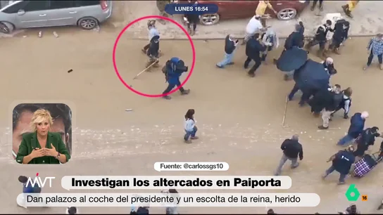 Cristina Pardo, sobre los altercados en la visita de los reyes, Sánchez y Mazón a Paiporta "Había mucha gente cabreada con la gestión de la riada y la tardanza en enviar ayuda", señala Cristina Pardo en este vídeo donde analiza los incidentes durante la visita de los reyes Felipe VI, Pedro Sánchez y Carlos Mazón a Paiporta.