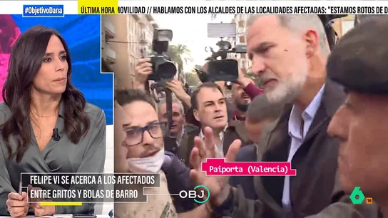 Pilar Velasco, sobre la visita de las autoridades a Paiporta Pilar Velasco, sobre la visita de las autoridades a Paiporta