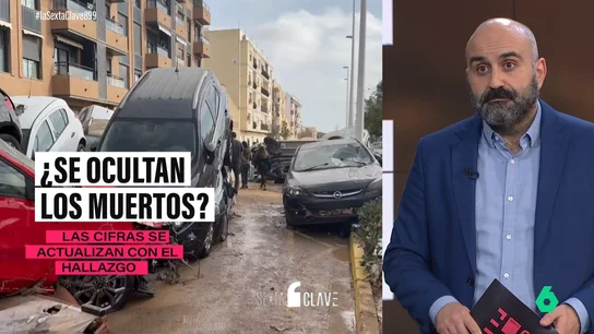 Los motivos por los que no hay cifras oficiales de muertos ni de desaparecidos tras la DANA de Valencia Los motivos por los que no hay cifras oficiales de muertos ni de desaparecidos tras la DANA de Valencia