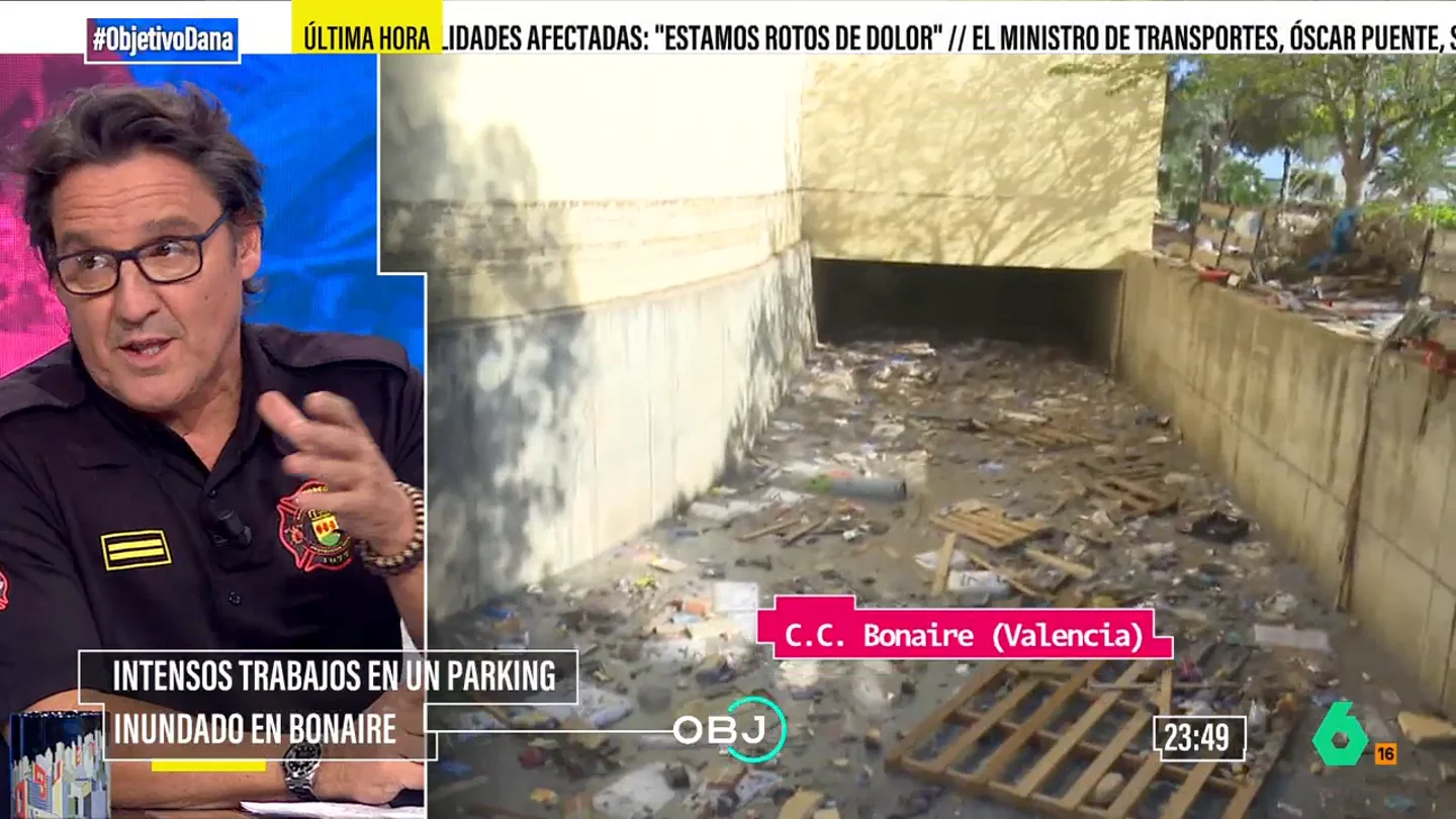 Raúl Esteban, sobre el centro comercial Bonaire Raúl Esteban, sobre el centro comercial Bonaire