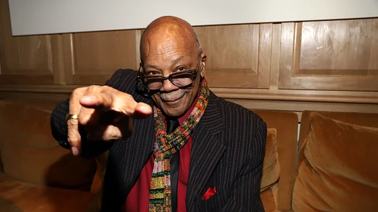 Quincy Jones en una foto de archivo. Quincy Jones en una foto de archivo.