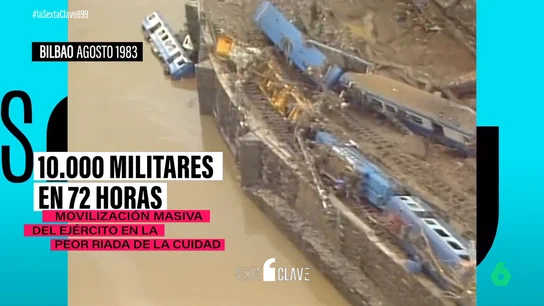 A Bilbao llegaron 2.000 soldados en su inundación de 1983; a Valencia, 7.500 en una semana A Bilbao llegaron 2.000 soldados en su inundación de 1983; a Valencia, 7.500 en una semana
