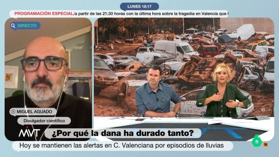 El divulgador cient&iacute;fico expone que "esto es lo que se viene avisando desde la ciencia con respecto al cambio clim&aacute;tico". El aumento de la temperatura del Mediterr&aacute;neo ha hecho que el equilibrio se haya visto alterado. 