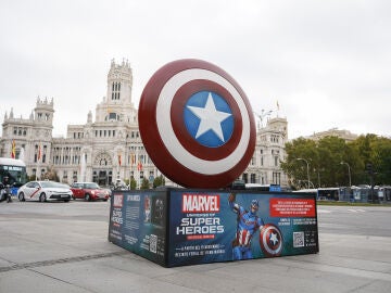 Los superhéroes de Marvel aterrizan en el centro de Madrid