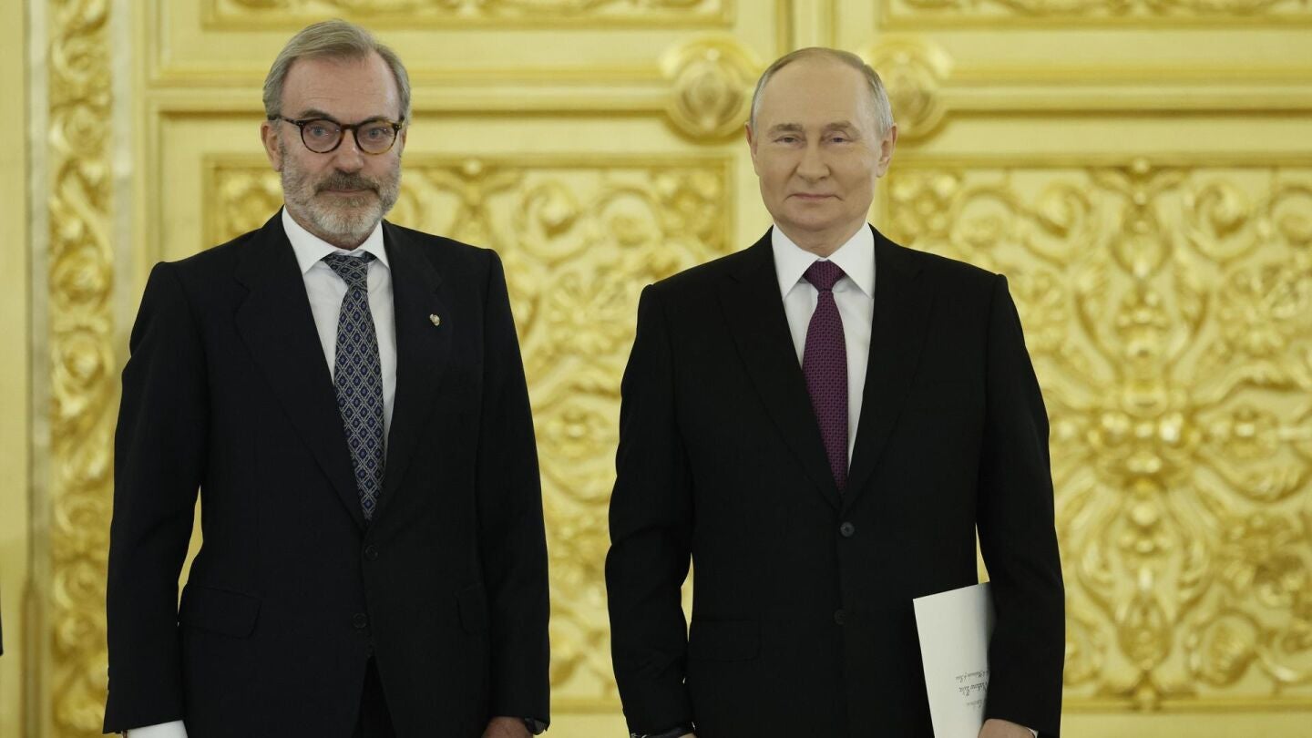 Ricardo Martínez y Vladimir Putin
