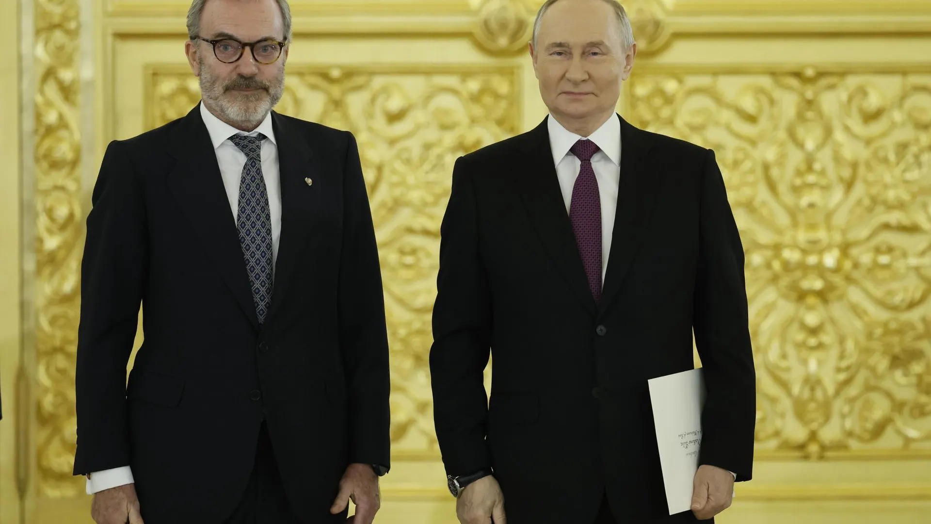 Ricardo Martínez y Vladimir Putin