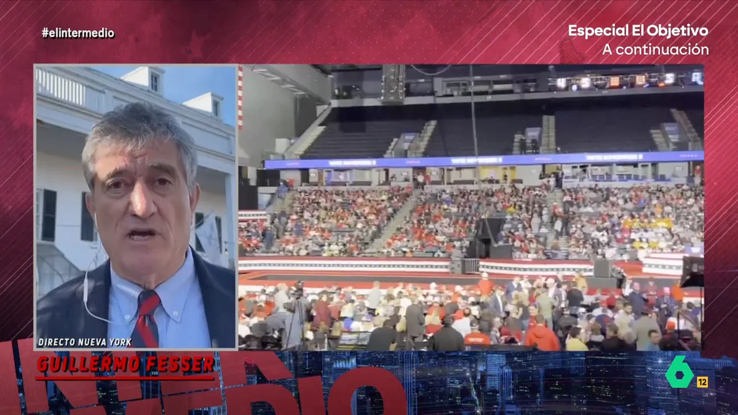 Guillermo Fesser sobre qué puede pasar si Donald Trump pierde las elecciones: "Quiero descartar la violencia" El candidato republicano ya afirmó en las pasadas elecciones que había fraude electoral y, además, se proclamó vencedor antes de que se cerraran todos los colegios electorales, algo que, como expone el corresponsal, se prevé que vuelva a hacer.