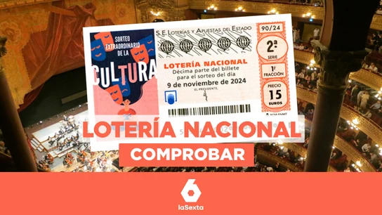 Lotería Nacional | Comprobar el resultado del sorteo de hoy, sábado 9 de noviembre de 2024 Lotería Nacional | Comprobar el resultado del sorteo de hoy, sábado 9 de noviembre de 2024