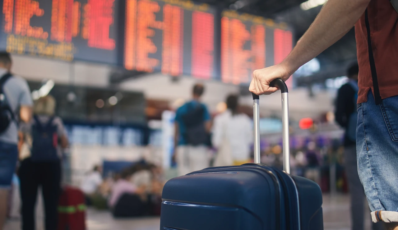 Vuelos cancelados en un aeropuerto
