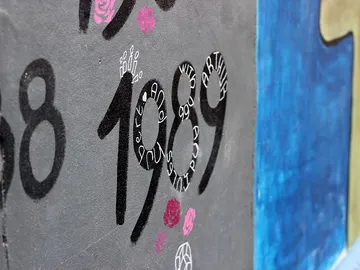 Detalle del Muro de Berlín Detalle del Muro de Berlín