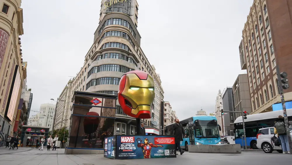 Iron Man | Plaza del Callao  Iron Man | Plaza del Callao