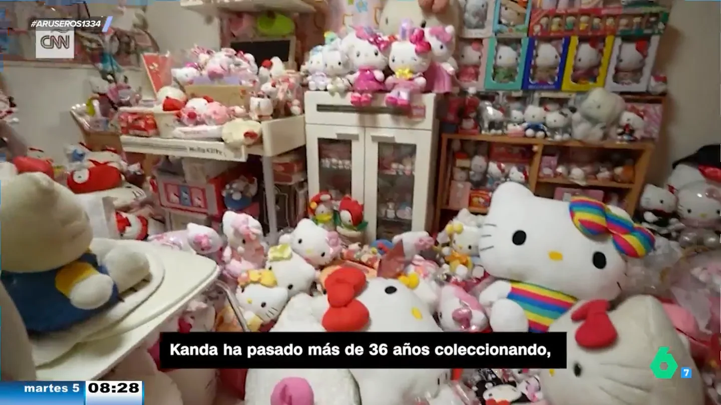 Esta es la superfán japonesa que tiene más de 10.000 artículos de Hello Kitty: lleva 36 años coleccionando Esta es la superfán japonesa que tiene más de 10.000 artículos de Hello Kitty: lleva 36 años coleccionando