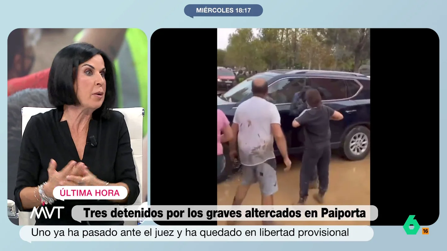 Beatriz de Vicente, tajante con los detenidos en Paiporta por la agresión a Pedro Sánchez: "Es un atentado claro, ha que castigarlo" Beatriz de Vicente, tajante con los detenidos en Paiporta por la agresión a Pedro Sánchez: "Es un atentado claro, ha que castigarlo"