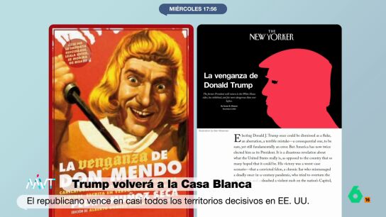 'The New Yorker' lo vuelve hacer: espectacular portada para narrar el regreso de Trump con sed de "venganza" al estilo 'Don Mendo'