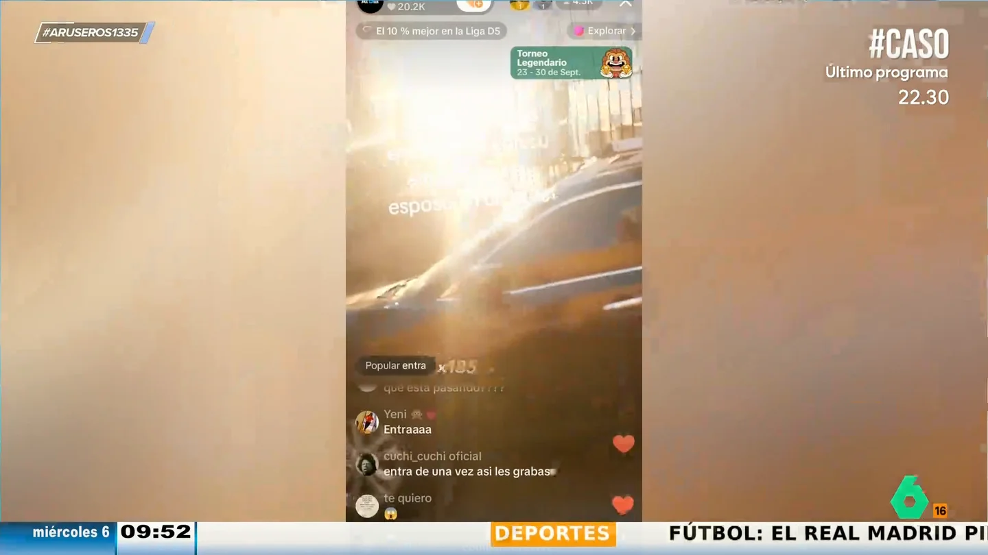 Descubre a su mujer siéndole infiel en un hotel y lo retransmite en directo: " Vais a salir tarde o temprano" Descubre a su mujer siéndole infiel en un hotel y lo retransmite en directo: " Vais a salir tarde o temprano"
