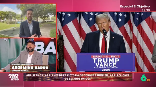 Argemino Barro, sobre la victoria electoral de Donald Trump: "Ahora vuelve con la venganza" Argemino Barro, sobre la victoria electoral de Donald Trump: "Ahora vuelve con la venganza"