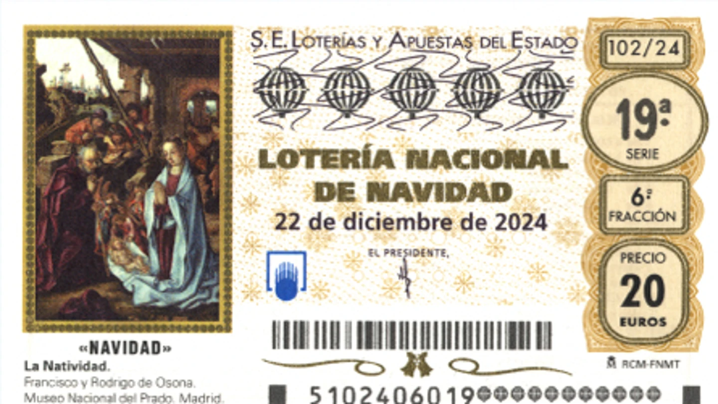 La imagen de la Lotería de Navidad 2024 La imagen de la Lotería de Navidad 2024