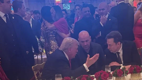 Elon Musk y Dana White apoyan a Donald Trump en la noche electoral Elon Musk y Dana White apoyan a Donald Trump en la noche electoral