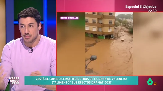 ¿Está el cambio climático detrás de la DANA? Francisco Cacho desvela qué dice la ciencia El meteorólogo de laSexta indica que para asociar un fenómeno extremo al cambio climático deben existir estudios de atribución. En este caso, ya se han publicado dos: uno por parte de ClimaMeter y otro del World Weather Attribution.