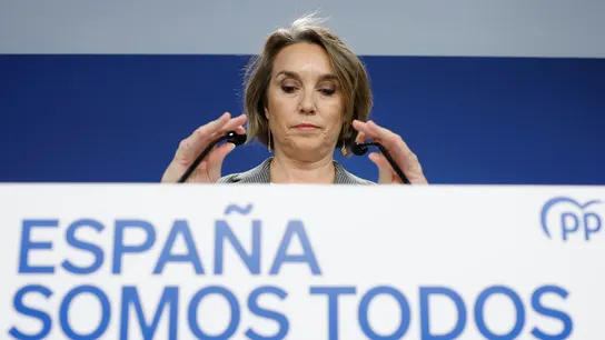 La secretaria general del PP Cuca Gamarra La secretaria general del PP Cuca Gamarra