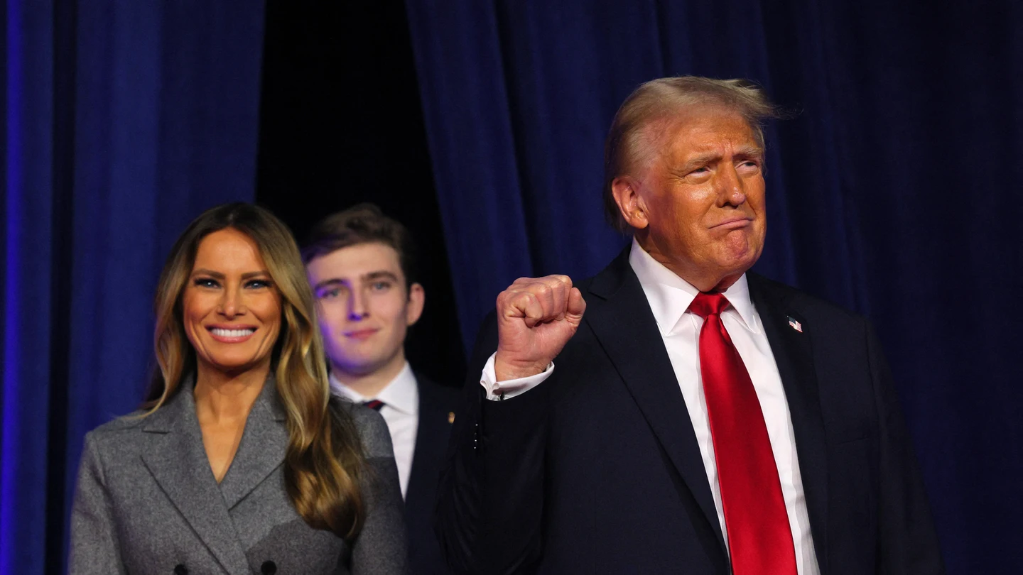 Trump celebra la victoria y comparece ante sus seguidores/ Reuters Trump celebra la victoria y comparece ante sus seguidores/ Reuters