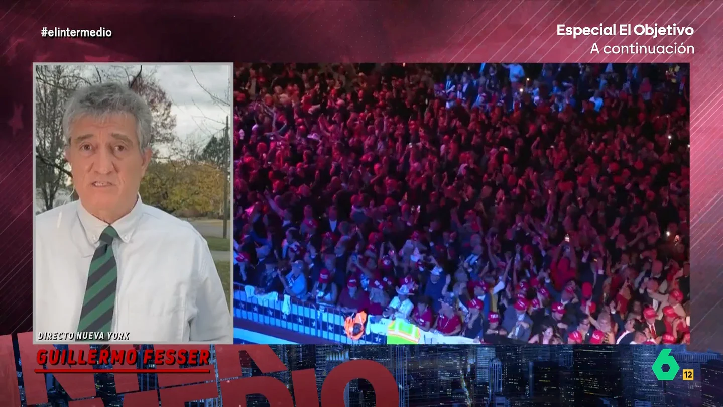 Guillermo Fesser reacciona la triunfo de Trump: "Me parte el corazón pensar en las personas que se han levantado aterradas" El periodista expone que el país está en shock ante la victoria del republicano. "Nadie pensaba que Trump barriera y que se llevara, de premio, el Congreso y el Senado", afirma.