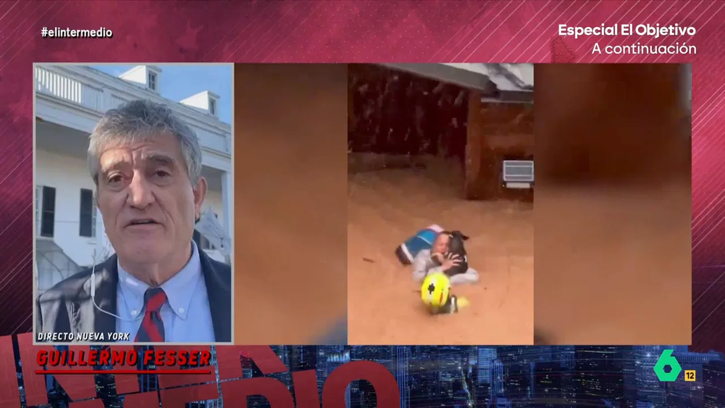 Guillermo Fesser explica cómo se vive en EEUU la DANA de Valencia: "La gente me ha preguntado cómo dar dinero" Guillermo Fesser explica cómo se vive en EEUU la DANA de Valencia: "La gente me ha preguntado cómo dar dinero"