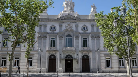 Imagen de archivo del edificio del Tribunal Supremo. Imagen de archivo del edificio del Tribunal Supremo.