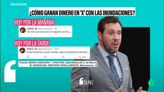 Cómo bots indios están sacando rédito en X (Twitter) a la tragedia de Valencia por la DANA Cómo bots indios están sacando rédito en X (Twitter) a la tragedia de Valencia por la DANA