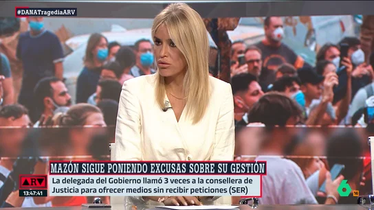 Afra Blanco, sobre Mazón y la Generalitat Valenciana Afra Blanco, sobre Mazón y la Generalitat Valenciana
